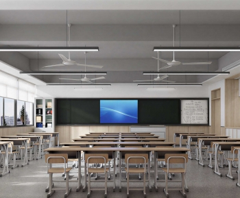 Modern School Classrooms-ID:920725119