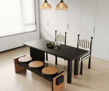 Modern Dining Table And Chairs-ID:265359969