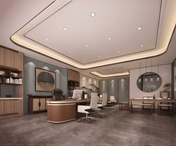 Modern Manager's Office-ID:798482896