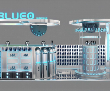 Modern Exhibition Hall-ID:629311086