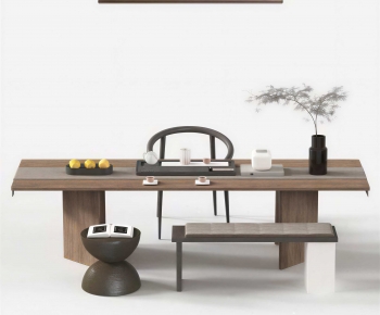 New Chinese Style Tea Tables And Chairs-ID:803071982