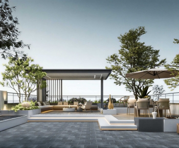 Modern Courtyard/landscape-ID:923654081