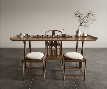 New Chinese Style Tea Tables And Chairs-ID:844669105