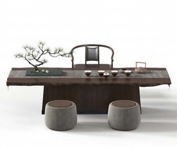 New Chinese Style Tea Tables And Chairs-ID:411053905