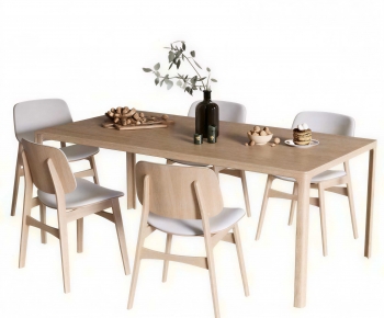 Modern Dining Table And Chairs-ID:823870904