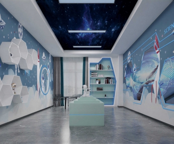Modern Exhibition Hall-ID:373166081
