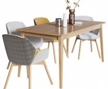 Modern Dining Table And Chairs-ID:306056989