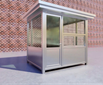 Modern Security Booth-ID:847985983