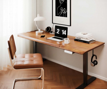 Modern Computer Desk And Chair-ID:718044043