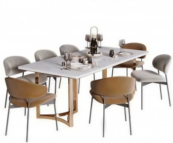 Modern Dining Table And Chairs-ID:591665984