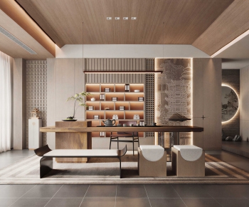 New Chinese Style Tea House-ID:292226085