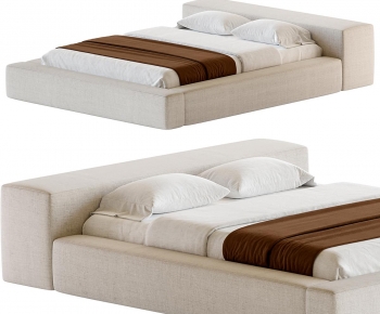 Modern Double Bed-ID:493988045