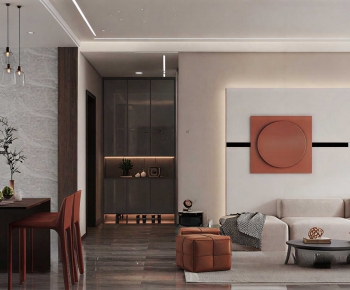 Modern A Living Room-ID:101800036