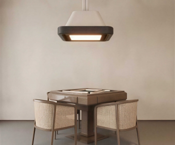 Modern Mahjong Tables And Chairs-ID:245826016