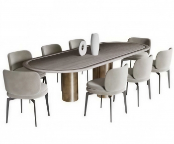 Modern Dining Table And Chairs-ID:371028909