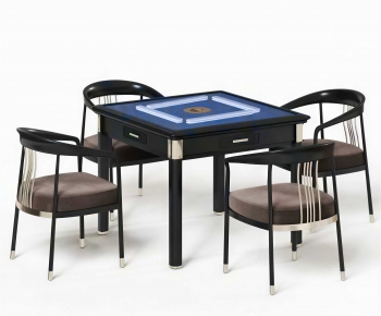 Modern Mahjong Tables And Chairs-ID:805942063