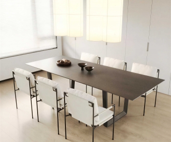 Modern Dining Table And Chairs-ID:203352934