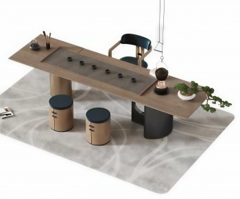 New Chinese Style Tea Tables And Chairs-ID:143441929