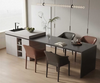 Modern Dining Table And Chairs-ID:776860767