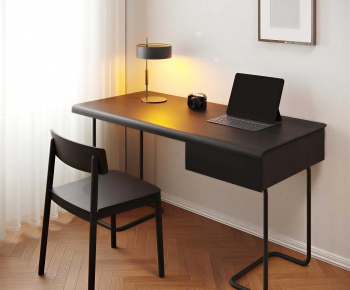 Modern Computer Desk And Chair-ID:922699939