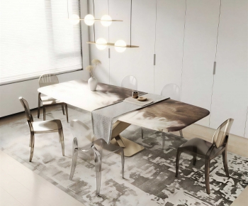 Modern Dining Table And Chairs-ID:141094922