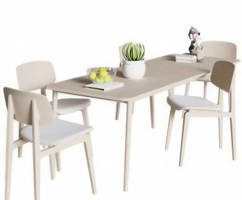 Modern Dining Table And Chairs-ID:570532084