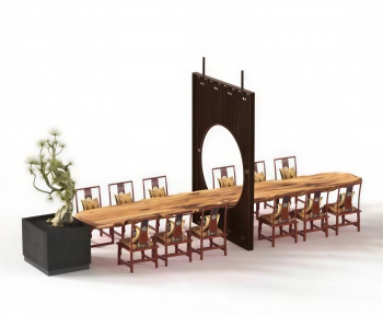 New Chinese Style Tea Tables And Chairs-ID:289146905
