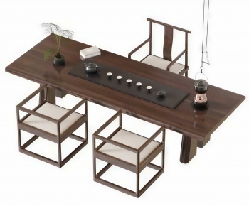 New Chinese Style Tea Tables And Chairs-ID:767292026