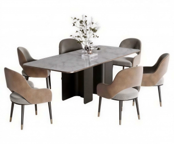 Modern Dining Table And Chairs-ID:338823088