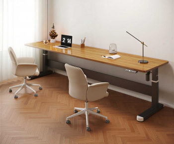 Modern Computer Desk And Chair-ID:865381966