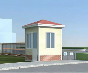 Modern Security Booth-ID:193772087