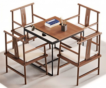 New Chinese Style Tea Tables And Chairs-ID:707700971