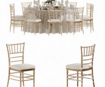Modern Dining Table And Chairs-ID:528358942