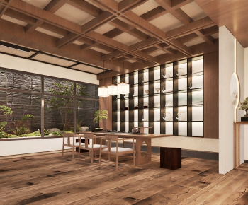 New Chinese Style Tea House-ID:256867896