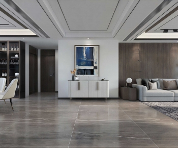 Modern A Living Room-ID:896214015