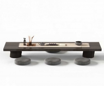 New Chinese Style Tea Tables And Chairs-ID:657232056