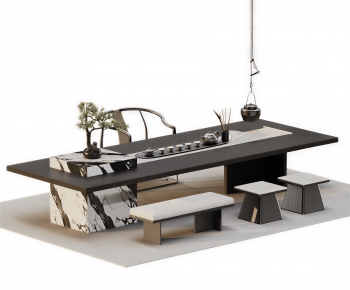 New Chinese Style Tea Tables And Chairs-ID:159775025