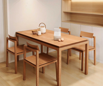 Modern Dining Table And Chairs-ID:973973993