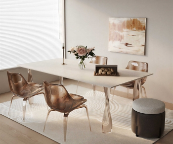 Modern Dining Table And Chairs-ID:214576012