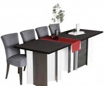 Modern Dining Table And Chairs-ID:898382904