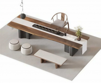 New Chinese Style Tea Tables And Chairs-ID:953078999