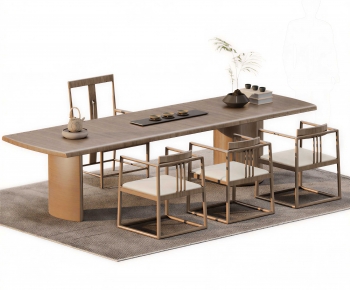 New Chinese Style Tea Tables And Chairs-ID:849431041