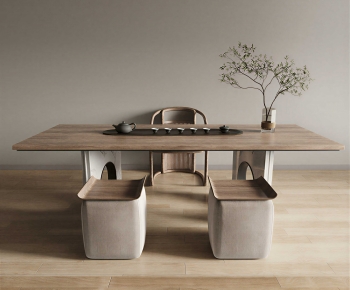 New Chinese Style Tea Tables And Chairs-ID:941081046