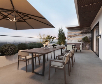 Modern Leisure Balcony-ID:464184052