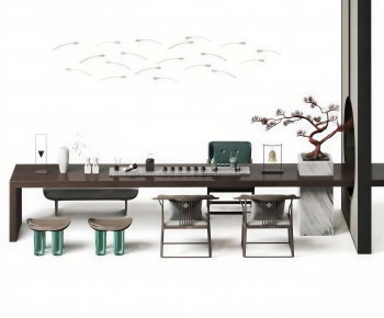 New Chinese Style Tea Tables And Chairs-ID:833671154