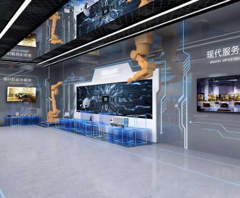 Modern Exhibition Hall-ID:900583039