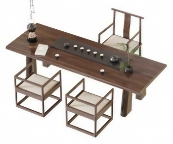 New Chinese Style Tea Tables And Chairs-ID:279846913