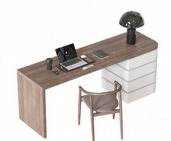 Modern Computer Desk And Chair-ID:880117894