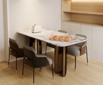 Modern Dining Table And Chairs-ID:118052966