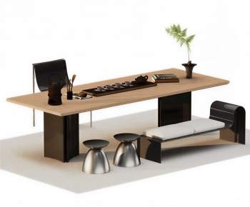 New Chinese Style Tea Tables And Chairs-ID:830982925